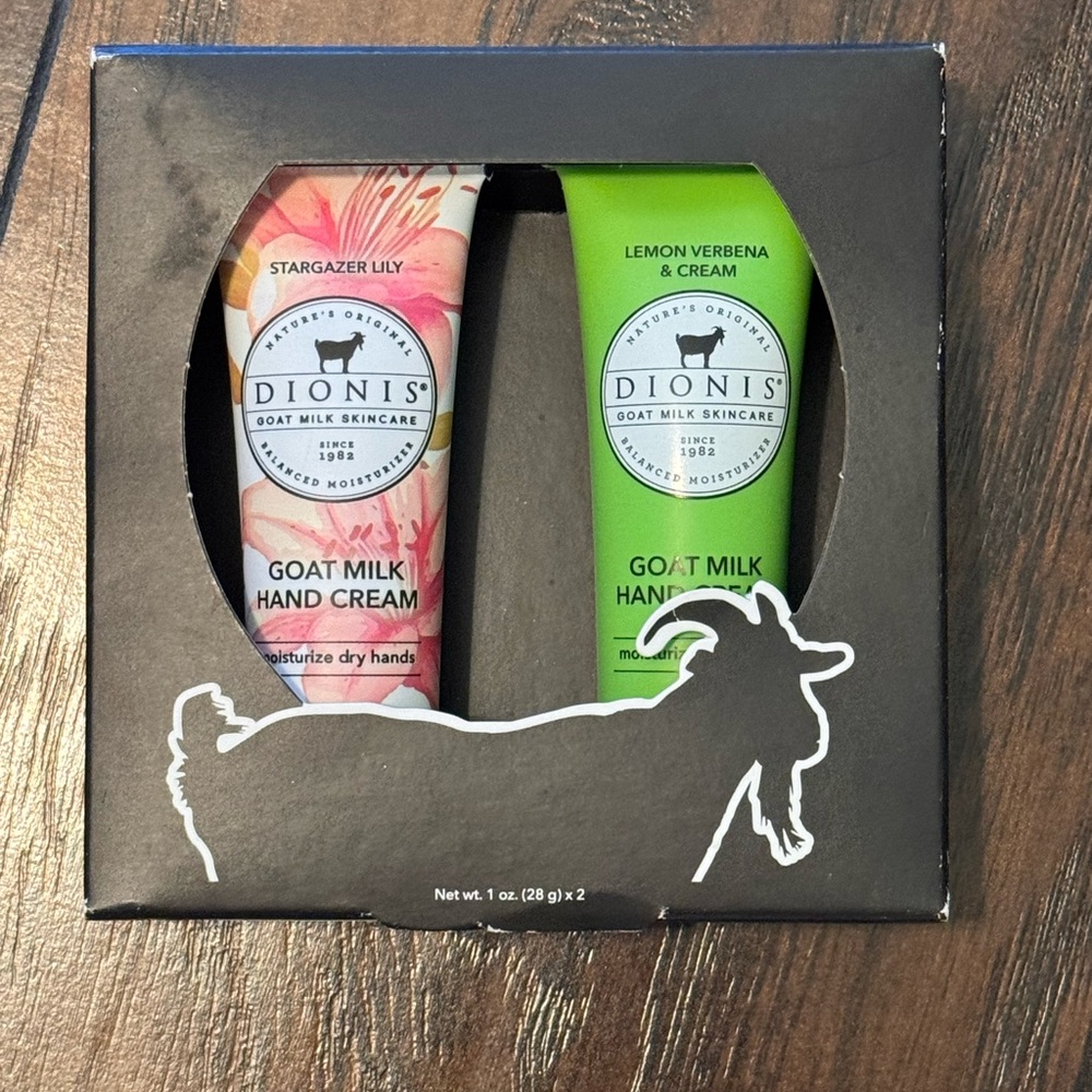 Dionis Goat Milk Hand Cream Set Goat Milk, 1 Oz,‎ Pack of 2